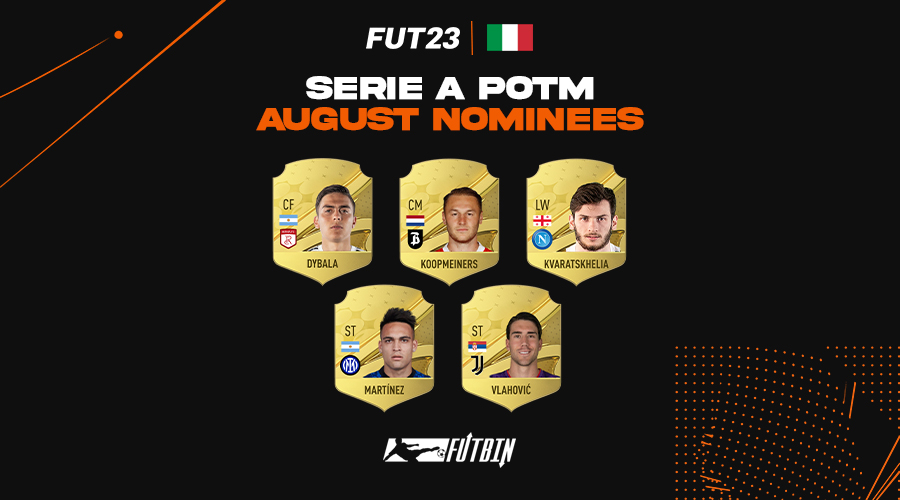 FUT Sheriff - 💥Serie A POTM Nominees - January 2023✅️